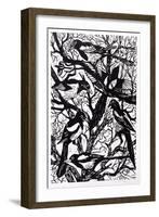 Magpies, 1997-Nat Morley-Framed Giclee Print