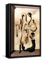 Magritte: Acrobat's Ideas-Rene Magritte-Framed Stretched Canvas
