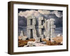 Magritte: Art, 1950-Rene Magritte-Framed Giclee Print