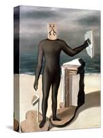 Magritte: Man From The Sea-Rene Magritte-Stretched Canvas