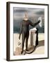 Magritte: Man From The Sea-Rene Magritte-Framed Giclee Print