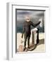 Magritte: Man From The Sea-Rene Magritte-Framed Premium Giclee Print