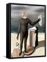 Magritte: Man From The Sea-Rene Magritte-Framed Stretched Canvas