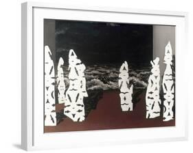 Magritte: Storm's Ornament-Rene Magritte-Framed Giclee Print