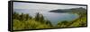 Magsit Bay Panorama, Lombok, Indonesia, Southeast Asia, Asia-Matthew Williams-Ellis-Framed Stretched Canvas