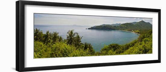 Magsit Bay Panorama, Lombok, Indonesia, Southeast Asia, Asia-Matthew Williams-Ellis-Framed Photographic Print