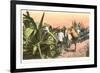 Maguey Juice Harvest-null-Framed Art Print