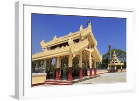 Maha Wizaya Pagoda, Yangon (Rangoon), Myanmar (Burma), Asia-Richard Cummins-Framed Photographic Print