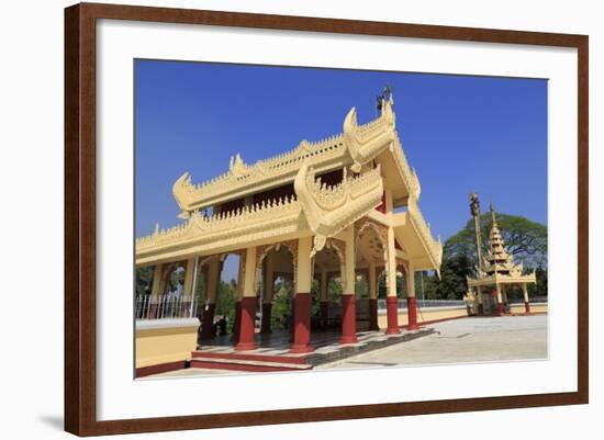Maha Wizaya Pagoda, Yangon (Rangoon), Myanmar (Burma), Asia-Richard Cummins-Framed Photographic Print