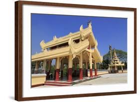 Maha Wizaya Pagoda, Yangon (Rangoon), Myanmar (Burma), Asia-Richard Cummins-Framed Photographic Print