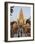 Mahabodhi Temple, Bodh Gaya (Bodhgaya), Gaya District, Bihar, India, Asia-Jochen Schlenker-Framed Photographic Print