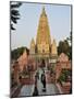Mahabodhi Temple, Bodh Gaya (Bodhgaya), Gaya District, Bihar, India, Asia-Jochen Schlenker-Mounted Photographic Print