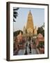 Mahabodhi Temple, Bodh Gaya (Bodhgaya), Gaya District, Bihar, India, Asia-Jochen Schlenker-Framed Photographic Print