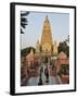 Mahabodhi Temple, Bodh Gaya (Bodhgaya), Gaya District, Bihar, India, Asia-Jochen Schlenker-Framed Photographic Print