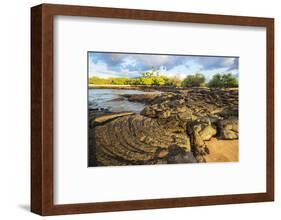 Mahai'ula Beach, Big Island, Hawaii, USA-Christian Kober-Framed Photographic Print