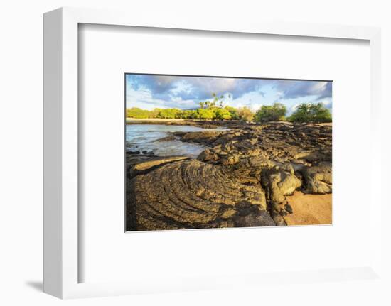 Mahai'ula Beach, Big Island, Hawaii, USA-Christian Kober-Framed Photographic Print