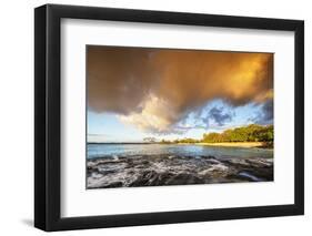 Mahai'ula Beach, Big Island, Hawaii, USA-Christian Kober-Framed Photographic Print