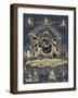 Mahâkâla, sous son aspect Sadbhuja-null-Framed Giclee Print