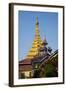 Mahamuni Paya Temple and Monastery, Mawlamyine (Moulmein), Mon State, Myanmar (Burma), Asia-Tuul-Framed Photographic Print