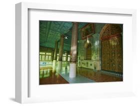 Mahamuni Paya Temple and Monastery, Mawlamyine (Moulmein), Mon State, Myanmar (Burma), Asia-Tuul-Framed Photographic Print