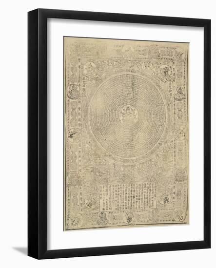 Mahapratisara Bodhisattva-Wang Weizhao-Framed Art Print