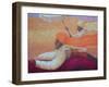 Maharaja and Umbrella-Lincoln Seligman-Framed Giclee Print