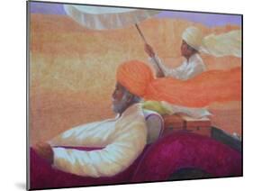 Maharaja and Umbrella-Lincoln Seligman-Mounted Giclee Print