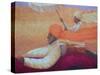 Maharaja and Umbrella-Lincoln Seligman-Stretched Canvas