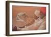 Maharaja, Boy and Cheetah 2-Lincoln Seligman-Framed Giclee Print