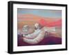 Maharaja, Boy + Cheetah-Lincoln Seligman-Framed Giclee Print