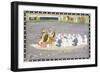 Maharaja Gulab Singh on Lake Wular in Kashmir, C.1840-null-Framed Giclee Print