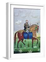 Maharaja Jai Singh II of Jaipur (1699-1743)-null-Framed Giclee Print