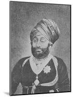 Maharaja Mansinhji Ii, Raj Sahib of Dhrangadhra (Engraving)-English Photographer-Mounted Giclee Print