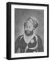 Maharaja Mansinhji Ii, Raj Sahib of Dhrangadhra (Engraving)-English Photographer-Framed Giclee Print