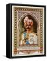 Maharaja of Bikaner, Stamp-null-Framed Stretched Canvas