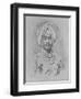 Maharaja Rajinder Singh (Engraving)-English-Framed Giclee Print