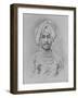 Maharaja Rajinder Singh (Engraving)-English-Framed Giclee Print