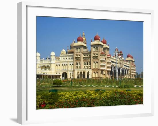 Maharaja's Palace, Mysore, Karnataka, India, Asia-Tuul-Framed Photographic Print