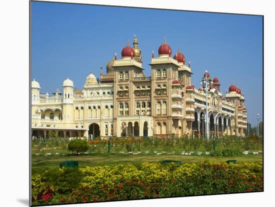 Maharaja's Palace, Mysore, Karnataka, India, Asia-Tuul-Mounted Photographic Print