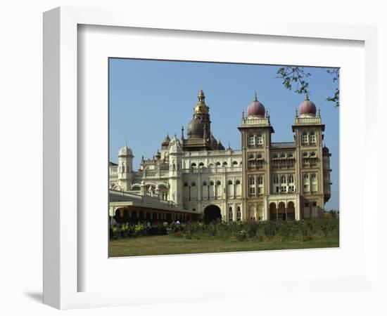 Maharaja's Palace, Mysore, Karnataka State, India-Taylor Liba-Framed Photographic Print