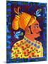 Maharaja with Blue Birds, 2011-Jane Tattersfield-Mounted Giclee Print