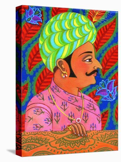 Maharaja with Butterflies, 2011-Jane Tattersfield-Stretched Canvas