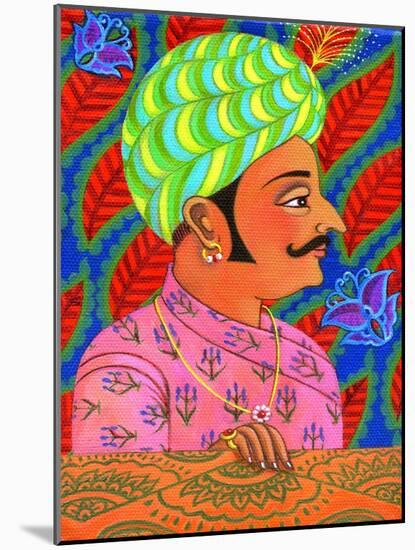 Maharaja with Butterflies, 2011-Jane Tattersfield-Mounted Giclee Print