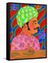 Maharaja with Butterflies, 2011-Jane Tattersfield-Framed Stretched Canvas