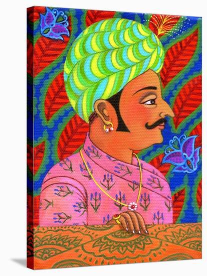 Maharaja with Butterflies, 2011-Jane Tattersfield-Stretched Canvas