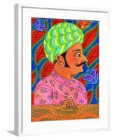 Maharaja with Butterflies, 2011-Jane Tattersfield-Framed Giclee Print