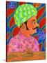 Maharaja with Butterflies, 2011-Jane Tattersfield-Stretched Canvas