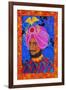 Maharaja with Pink Turban, 2012-Jane Tattersfield-Framed Giclee Print