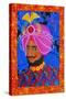 Maharaja with Pink Turban, 2012-Jane Tattersfield-Stretched Canvas