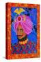 Maharaja with Pink Turban, 2012-Jane Tattersfield-Stretched Canvas